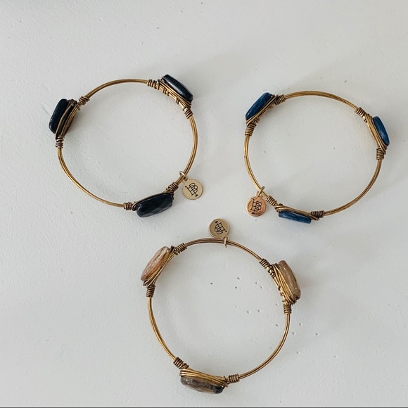 3 for $25 BourbonAndBoweties stackable Bracelets - Picture 3 of 3